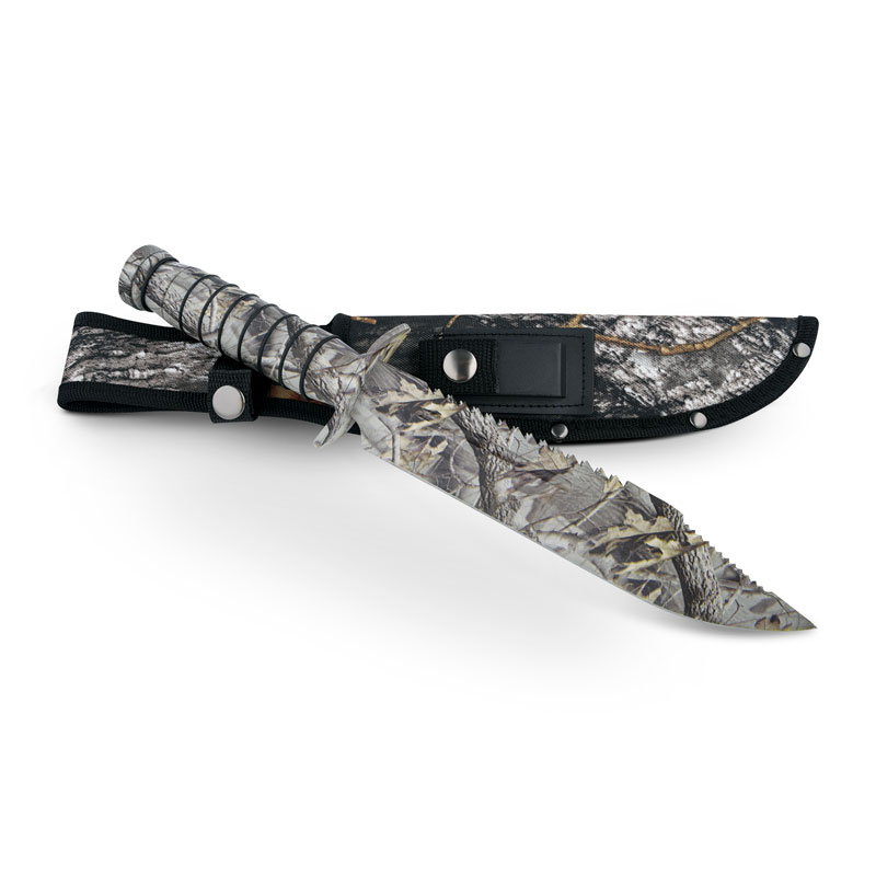 Camo Survival Knife